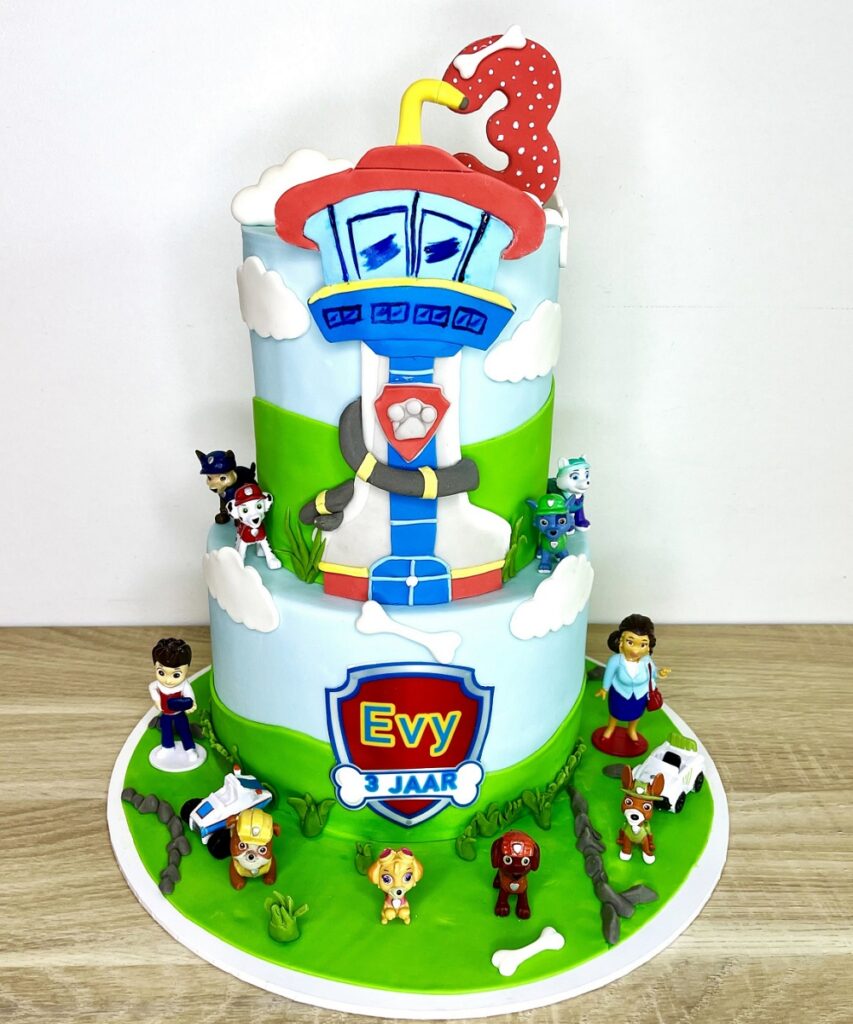 Paw Patrol taart